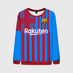Свитшот мужской Домашняя форма ФК «Барселона», цвет: 3D-красный