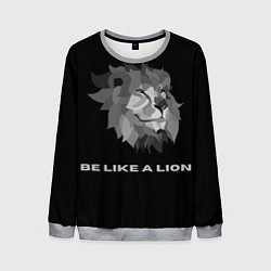 Мужской свитшот BE LIKE A LION