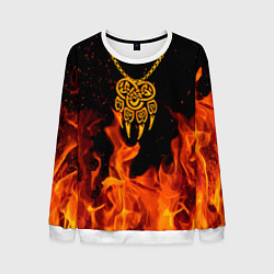 Мужской свитшот ПЕЧАТЬ ВЕЛЕСА КУЛОН