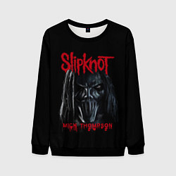 Свитшот мужской MICK THOMPSON SLIPKNOT СЛИПКНОТ Z, цвет: 3D-черный