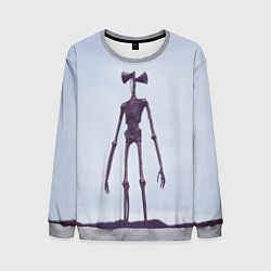 Мужской свитшот Сиреноголовый Скелет Хоррор
