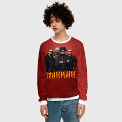 Свитшот мужской Группа Пикник, цвет: 3D-белый — фото 2