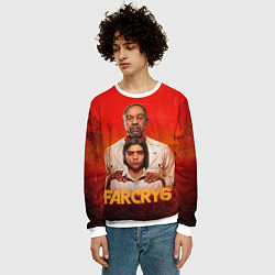 Свитшот мужской Антон и Диего Кастильо FC6, цвет: 3D-белый — фото 2