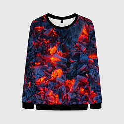 Свитшот мужской Магия углей, цвет: 3D-черный