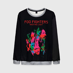 Свитшот мужской Wasting Light - Foo Fighters, цвет: 3D-меланж