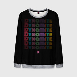 Свитшот мужской DYNAMITE BTS, цвет: 3D-меланж