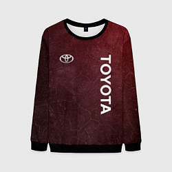 Мужской свитшот TOYOTA RED GRUNGE