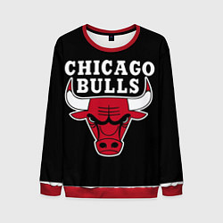 Свитшот мужской B C Chicago Bulls, цвет: 3D-красный