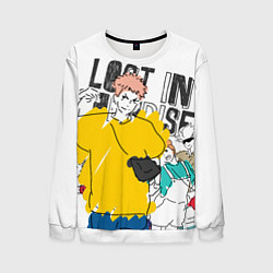 Мужской свитшот Итадори Юдзи - Jujutsu Kaisen