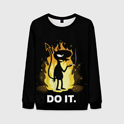 Свитшот мужской Чертенок Do it, цвет: 3D-черный