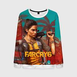 Свитшот мужской Far Cry Dani Rojas, цвет: 3D-белый