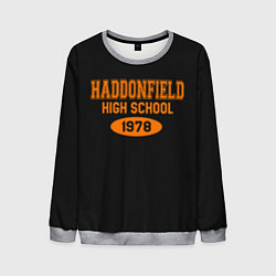 Свитшот мужской Haddonfield High School 1978, цвет: 3D-меланж