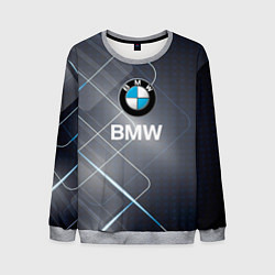 Свитшот мужской BMW Logo, цвет: 3D-меланж