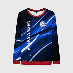 Свитшот мужской VOLKSWAGEN LOGO SPORT, цвет: 3D-красный