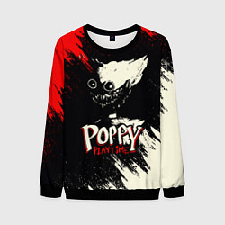 Мужской свитшот Poppy Playtime: Red & Black