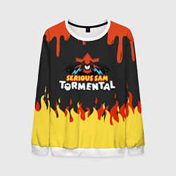Мужской свитшот Serious Sam Tormental 2D