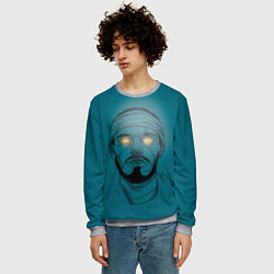 Свитшот мужской Многозаал Арт, цвет: 3D-меланж — фото 2