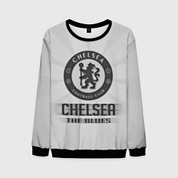 Свитшот мужской Chelsea FC Graphite Theme, цвет: 3D-черный