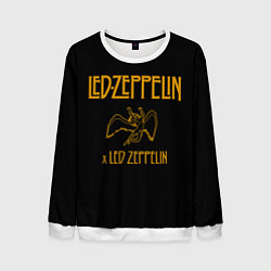 Свитшот мужской Led Zeppelin x Led Zeppelin, цвет: 3D-белый