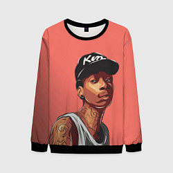 Свитшот мужской Wiz Khalifa Art, цвет: 3D-черный