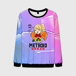 Мужской свитшот Metroid Dread Самус Аран