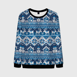 Мужской свитшот Christmas Pattern