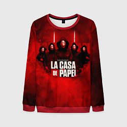 Мужской свитшот БУМАЖНЫЙ ДОМ - LA CASA DE PAPEL - BELLA CIAO