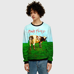 Свитшот мужской Atom Heart Mother - Pink Floyd, цвет: 3D-черный — фото 2