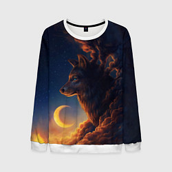 Мужской свитшот Ночной Волк Night Wolf