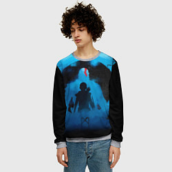 Свитшот мужской БОГ ВОЙНЫ РАГНАРЁК GOD OF WAR, цвет: 3D-меланж — фото 2