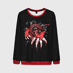 Свитшот мужской А вот и лизун, цвет: 3D-красный