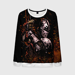 Свитшот мужской Darkest Dungeon Fish and Bones, цвет: 3D-белый
