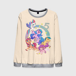 Свитшот мужской G5 My Little Pony, цвет: 3D-меланж