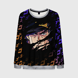 Мужской свитшот JOJOS BIZARRE ADVENTURE ЛИЦО ГЕРОЯ