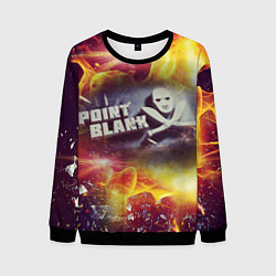 Свитшот мужской Point Blank Black Fire, цвет: 3D-черный