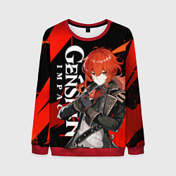 Свитшот мужской ДИЛЮК ИЗ МОНДШТАТА DILUC, цвет: 3D-красный