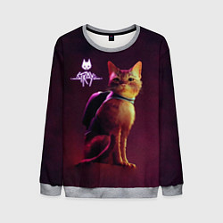 Мужской свитшот Stray: Wandering Cat