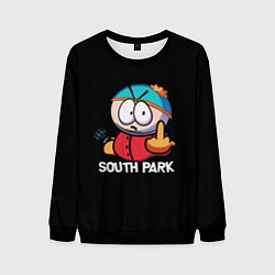Свитшот мужской Южный парк Эрик South Park, цвет: 3D-черный