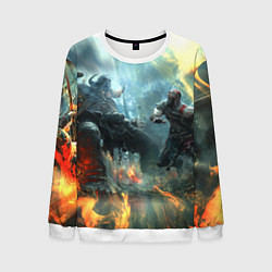 Мужской свитшот God of War Fighting