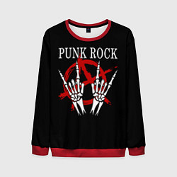 Мужской свитшот Punk Rock Панки Хой