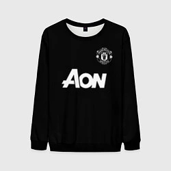 Свитшот мужской Манчестер Юнайтед Руни ретро форма, Manchester Uni, цвет: 3D-черный