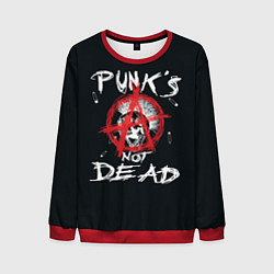 Мужской свитшот Punks Not Dead Анархия