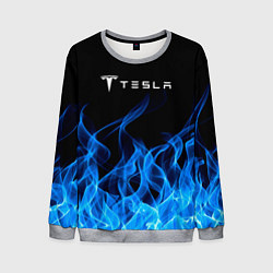 Мужской свитшот Tesla Fire
