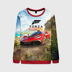 Свитшот мужской Forza Horizon 5 AMG, цвет: 3D-красный
