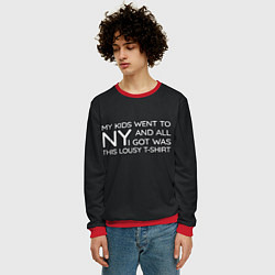 Свитшот мужской New York T-Shirt, цвет: 3D-красный — фото 2