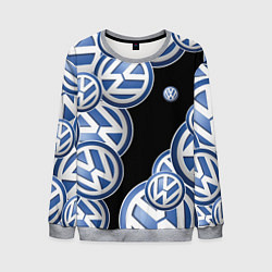 Мужской свитшот Volkswagen logo Pattern