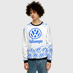 Свитшот мужской Volkswagen фольксваген, цвет: 3D-черный — фото 2