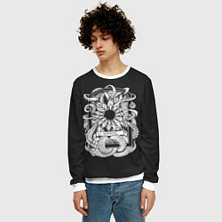 Свитшот мужской Азатот, цвет: 3D-белый — фото 2