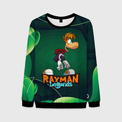 Мужской свитшот Rayman Legends Green