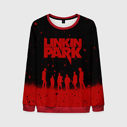 Свитшот мужской Linkin Park Линкин Парк, цвет: 3D-красный
